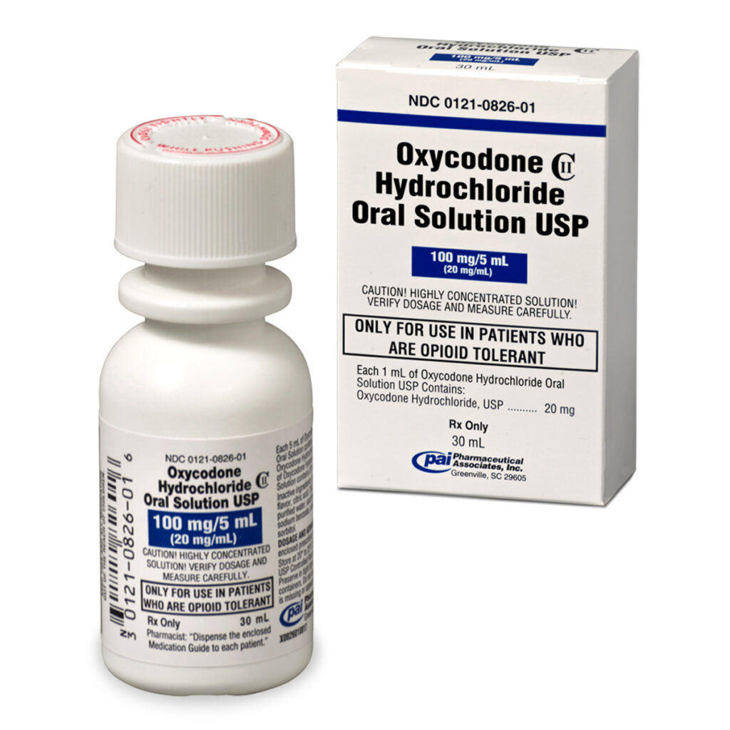 Oxycodone Hydrochloride 100mg